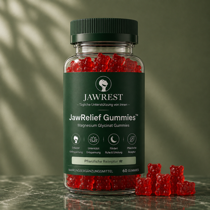 JawRelief Gummies™ | Magnesiumglycinat Fruchtgummis (60 Stück)