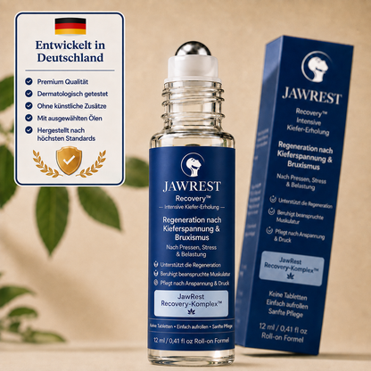 JawRest Regeneration™ - Ergänzende Pflege nach Kieferspannung