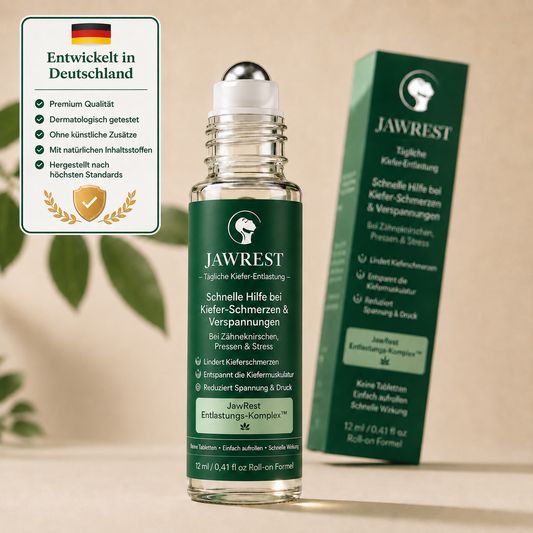 JawRest Daily™ – Schnellhilfe bei Bruxismus & Kieferspannung