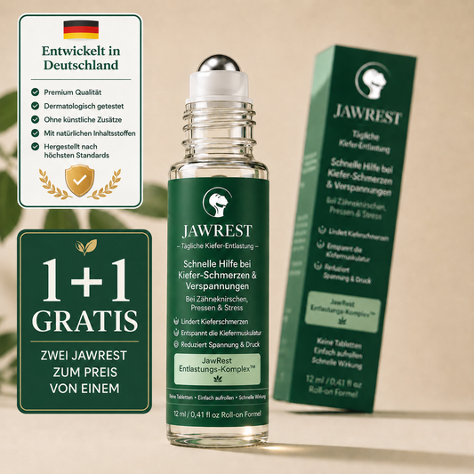 JawRest Daily™ – 1+1 Gratis: Schnellhilfe bei Kieferspannung & Bruxismus